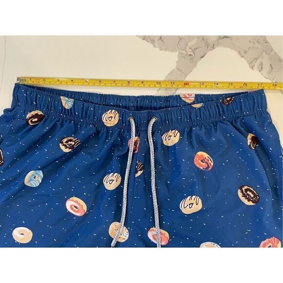 Rainforest So Jelly Blue Donuts Swim Trunks Men’s Sz L - Picture 3 of 7